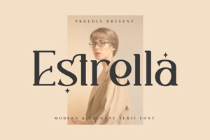 Related font Estrella