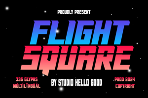 Flight Square italic