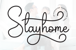 Related font Stayhome