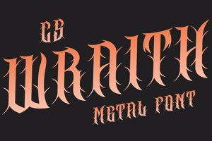 Related font CS Wraith