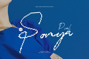 Related font CS Sonya Pixel