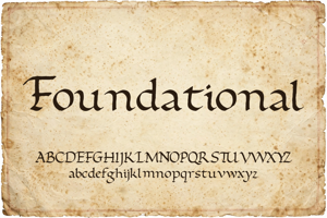 Related font Foundational