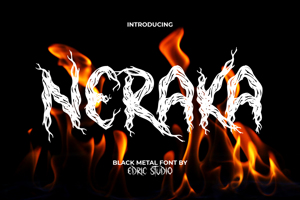 Related font Neraka
