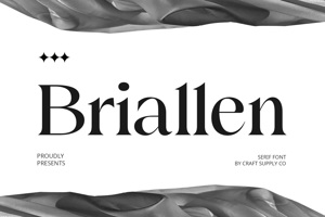 Related font Briallen