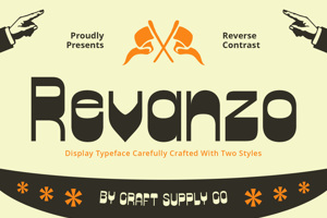 Related font Revanzo