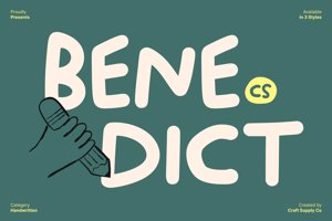 Related font CS Benedict