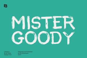 Related font MISTER GOODY