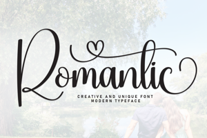 Related font Romantic