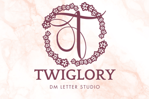 Related font Twiglory Monogram