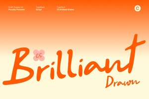 Related font CS Brilliant Drawn