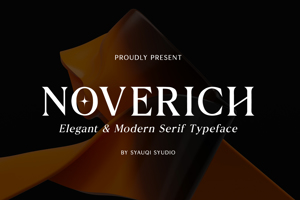 Related font Noverich