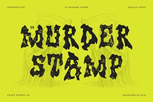 Related font CS Murder Stamp
