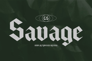 Related font CS Savage