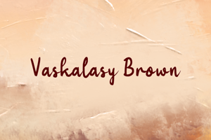 Related font v Vaskalasy Brown