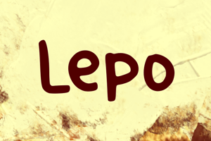 Related font L Lepo