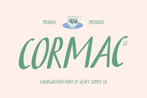 Related font CS Cormac