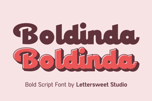 Related font Boldinda
