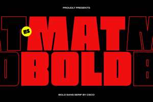 Related font CS Matbold