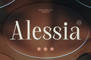 Related font CS Alessia