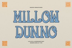 Related font Millow Dunno