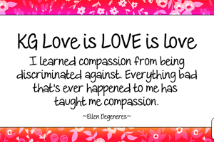 KG Love is LOVE is love