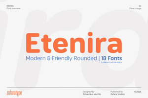 Related font Etenira
