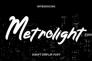 Related font Metrolight One