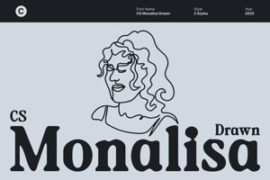 Related font CS Monalisa Drawn