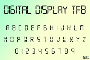 digital display tfb