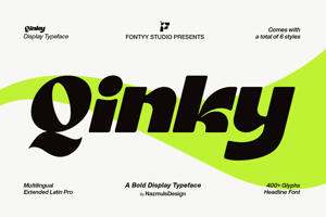 Related font Qinky
