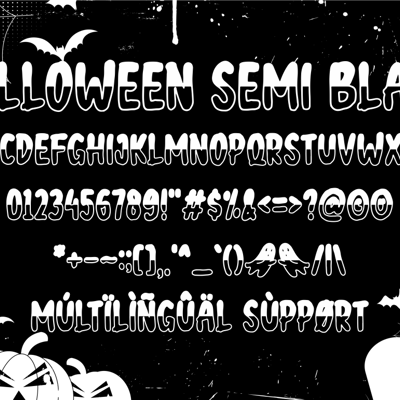 Halloween Fonts collection