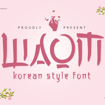 KOREAN Afont collection