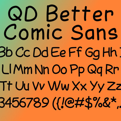 comic sans collection