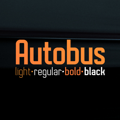 Engineering typefaces collection