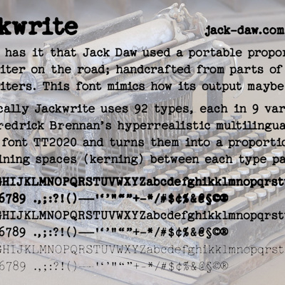 Typewriter collection