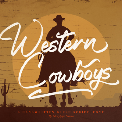 Western Fonts collection