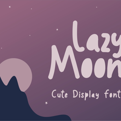 relax/lazy fonts collection