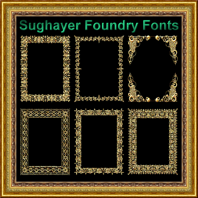 Vintage frames collection