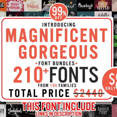 Font collection