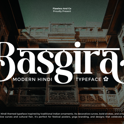 Indian looking fonts collection