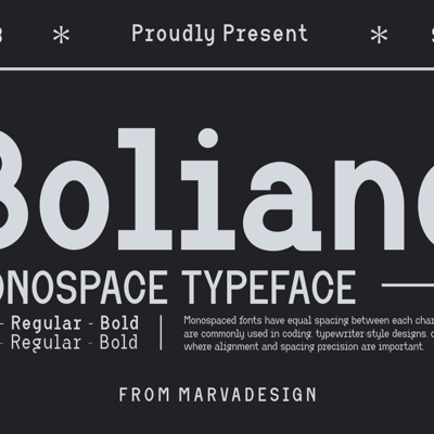 Monospace collection