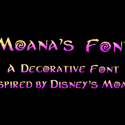 Disney fonts collection