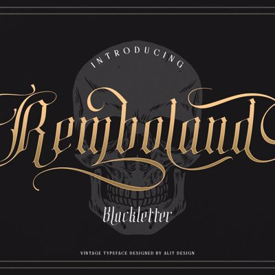 Tattoo fonts old English gothic | Collection | FontSpace