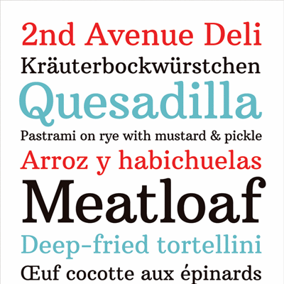 slab fonts collection