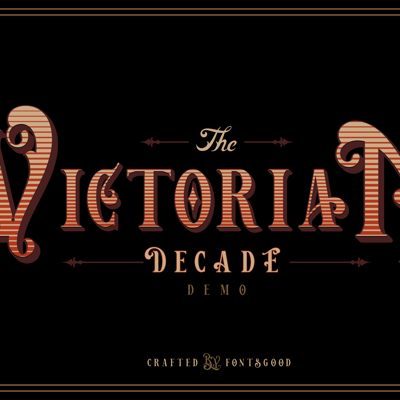 Victorian fonts collection