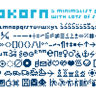 Video Games font collection