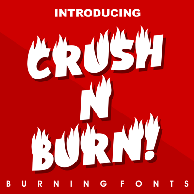 flame fonts collection
