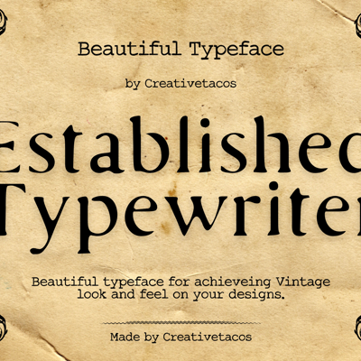 Typewriter collection