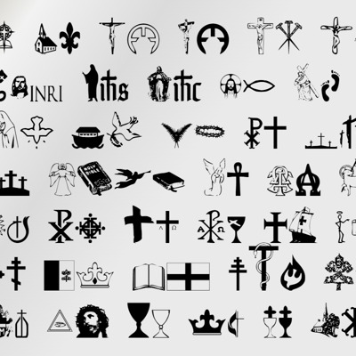 religious fonts collection