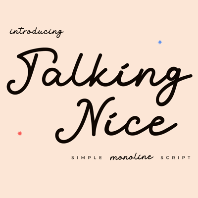 cursive or calligraphy collection